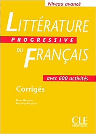 Иностранные языки: Litterature Progr du Franc Avan Corriges