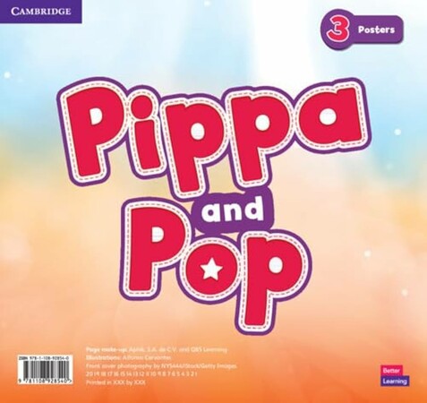 Вивчення іноземних мов: Pippa and Pop 3 Posters British English (7) [Cambridge University Press]