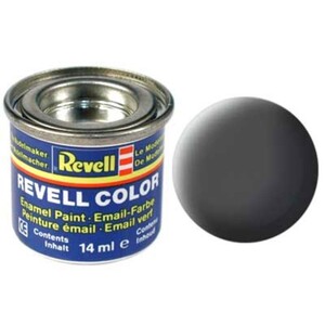 Фарба № 66 оливкова сіра матова olive grey mat 14ml, Revell