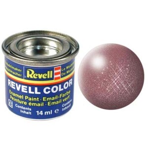 Моделювання: Фарба № 93 кольору міді, металік copper metallic 14ml, Revell