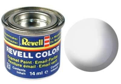 Аксессуары для моделирования: Краска № 301 белая шелковисто-матовая white silk 14mll, Revell