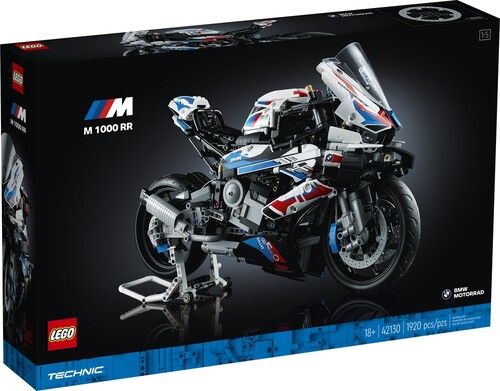 Наборы LEGO: Конструктор LEGO Technic Мотоцикл BMW M 1000 RR 42130