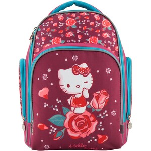 Рюкзаки, сумки, пеналы: Рюкзак школьный 706 Hello Kitty (17л) синий