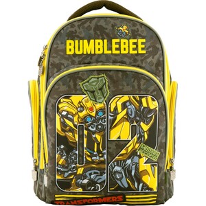Рюкзаки, сумки, пеналы: Рюкзак школьный 706 Transformers (17л) хаки
