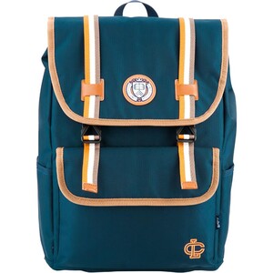 Рюкзаки, сумки, пеналы: Рюкзак 848 College Line (20л) серо-зеленый