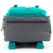 Рюкзак дошкольный 543 бирюзовый с серым (7л) дополнительное фото 7.