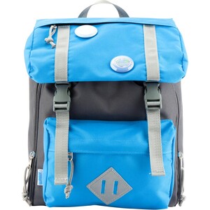 Рюкзаки: Рюкзак дошкольный 543 голубой с серым (7л) Kite