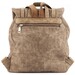 Рюкзак молодіжний 2519 з еко-шкіри коричневий (13 л) дополнительное фото 3.