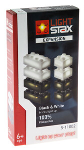 Конструктор з LED підсвічуванням чорний, білий, Expansion