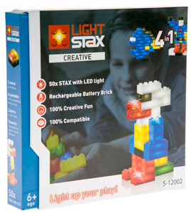 Игры и игрушки: Конструктор с LED подсветкой, Creative Light STAX