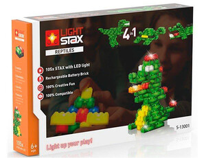 Игры и игрушки: Конструктор с LED подсветкой, Reptiles Light STAX