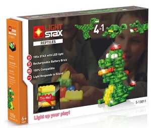 Ігри та іграшки: Конструктор з LED підсвічуванням Reptile V2 4 в 1