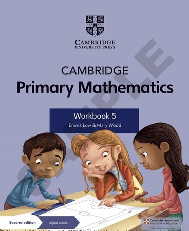 Навчання лічбі та математиці: Cambridge Primary Mathematics 2nd Edition 5 Workbook with Digital Access (1 Year)