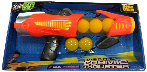 Автоматы и винтовки: Игрушечный Миномет и 6 шариков, оранжевый, Deex