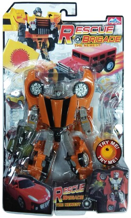 Трансформеры: Робот-трансформер со светящимся мечом (оранжевый), Able Star