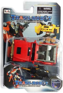 Трансформеры: Транс-робот, автомобиль (красный с черным), BoldWay