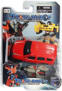 Трансформеры: Транс-робот, автомобиль (красный с серым), BoldWay