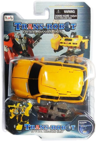 Трансформеры: Транс-робот, автомобиль (желтый с серым), BoldWay
