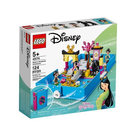 Наборы LEGO: Конструктор LEGO Disney Princess Книга приключений Мулан 43174