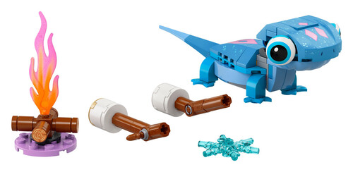 Наборы LEGO: Конструктор LEGO Disney Princess Саламандра Бруни 43186
