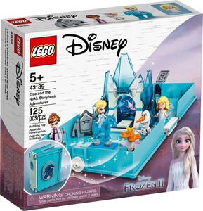 Наборы LEGO: Конструктор LEGO Disney Princess Книга пригод Ельзи й Нокк 43189