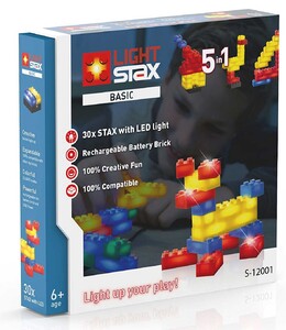 Ігри та іграшки: Конструктор з LED підсвічуванням Basic V2 5 в 1, Light STAX