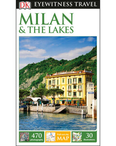 Книги для дітей: DK Eyewitness Travel Guide Milan & the Lakes