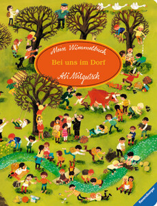 Книги для дітей: Мой виммельбух: У нас в деревне