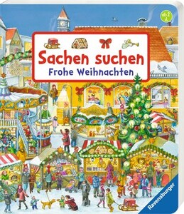 Новорічні книги: Віммельбух Пошук предметів - Щасливого Різдва! Ravensburger