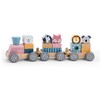 Дерев'яний поїзд Viga Toys PolarB Звірята
