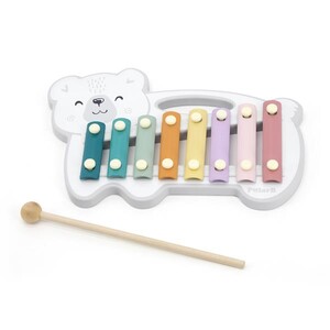 Дитячий ксилофон: Музична іграшка Viga Toys PolarB Ксилофон-ведмедик