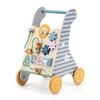 Детские ходунки-каталка Viga Toys PolarB с бизибордом