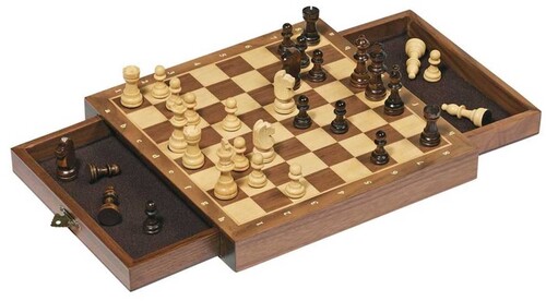 Настольные игры: Шахматы с ящичками, настольная игра, Goki