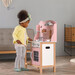 Детская кухня из дерева с посудой PolarB розовая, Viga Toys дополнительное фото 12.