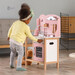 Детская кухня из дерева с посудой PolarB розовая, Viga Toys дополнительное фото 9.