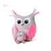 Мягкая игрушка-обнимашка «Сова София» с погремушкой, BabyOno дополнительное фото 10.