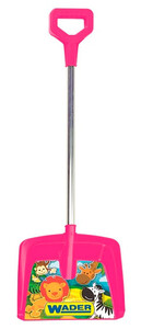 Ігри та іграшки: Детская лопатка, 70 см (розовая), Wader