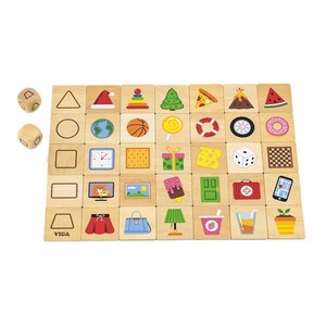 Математика і геометрія: Дерев'яний пазл-гра Viga Toys Вивчаємо форми