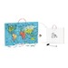 Пазл магнітний Viga Toys Карта світу з маркерною дошкою, англійською дополнительное фото 2.