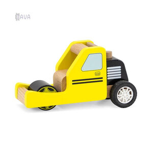 Строительная техника: Деревянная машинка Дорожный каток, Viga Toys