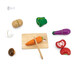Игрушечные продукты «Нарезанные овощи из дерева», Viga Toys дополнительное фото 3.