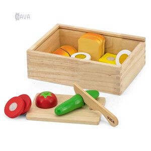 Іграшковий посуд та їжа: Іграшкові продукти «Сніданок», Viga Toys