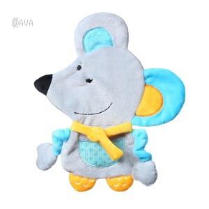 М'які іграшки: М'яка обіймашка-шелестійка для малюків «Мишеня Кірстін», BabyOno