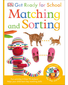 Книги з логічними завданнями: Get Ready for School Matching and Sorting