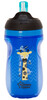 Термостакан с трубочкой (260 мл) синий с жирафом, Tommee Tippee
