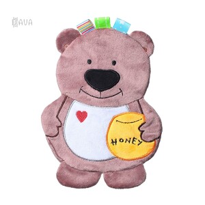 М'які іграшки: М'яка обіймашка-шелестійка для малюків «Ведмедик Тод», BabyOno