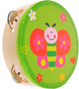 Дитячий бубон: Бубен Бабочка, Мир деревянных игрушек