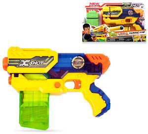 Игрушечное оружие: Бластер Hurricane (желтый), Zuru X-Shot