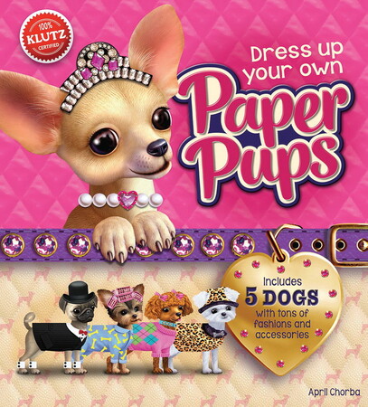 Вироби своїми руками, аплікації: Dress Up Your Own Paper Pups