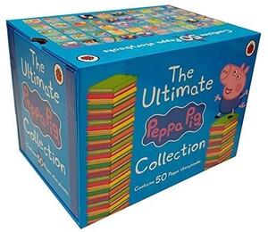Підбірка книг: The Ultimate Peppa Pig - большой набор 50 книг